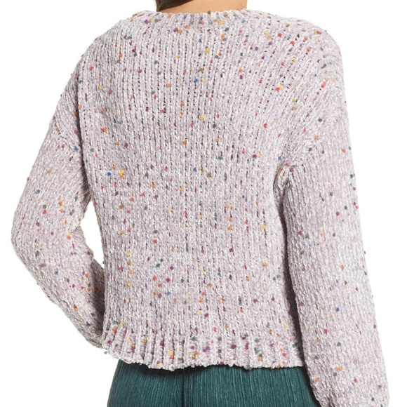 All In Favor Funfetti Chenille Sweater - Picture 2 of 7